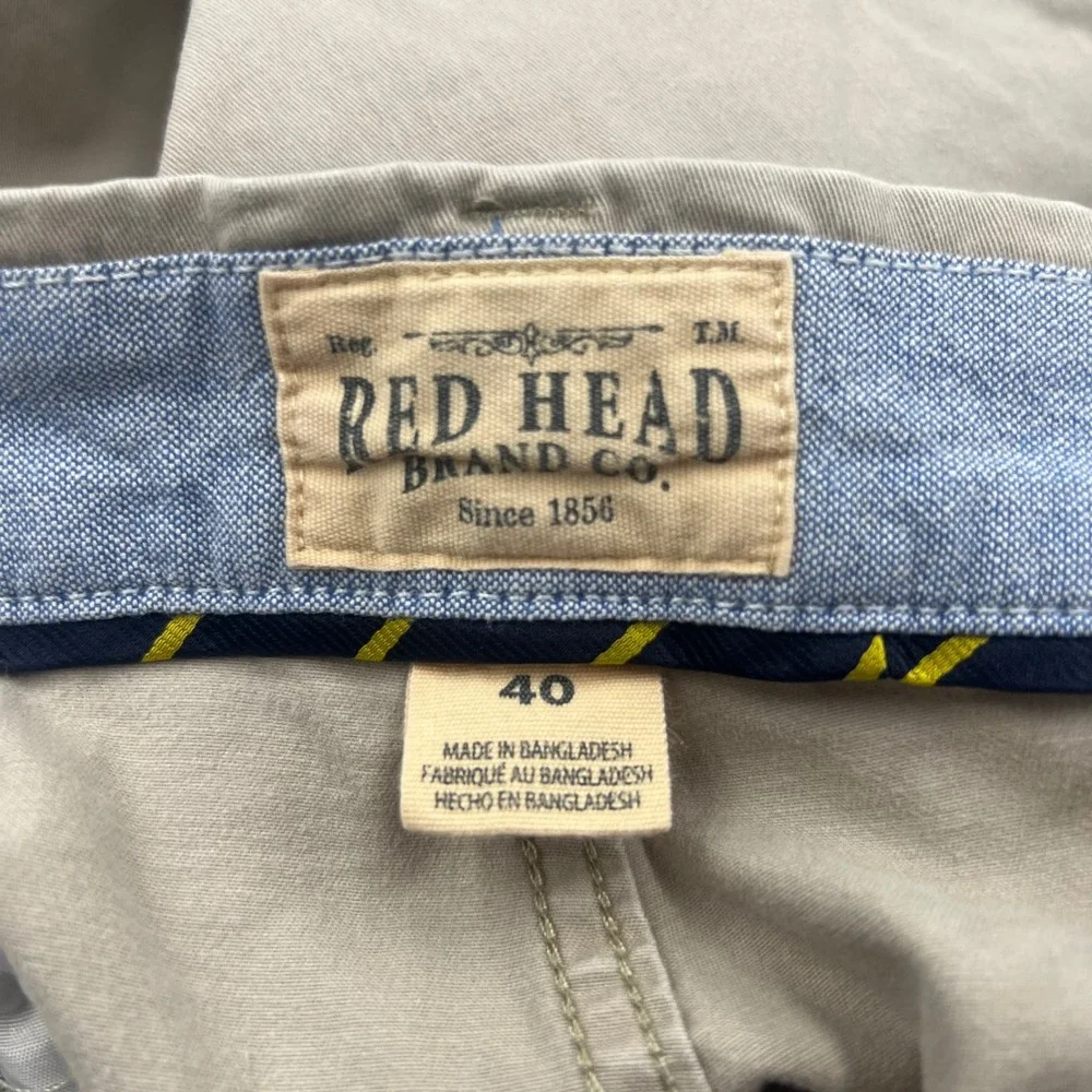Lot of 5 Red Head Brand Co Men's Khaki Chino Shorts Size 40